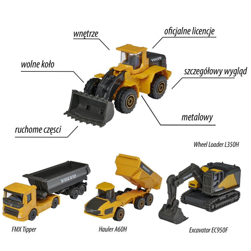 Dárkový balíček Volvo 4 kusy - Modellauto Obrázek produktu 4