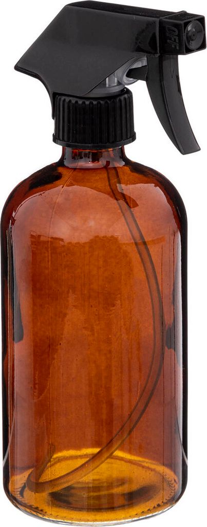 5five Simply Smart Sprühspender, Sprühflasche, Glas, Kunststoff, Braun, 450 ml, 174713