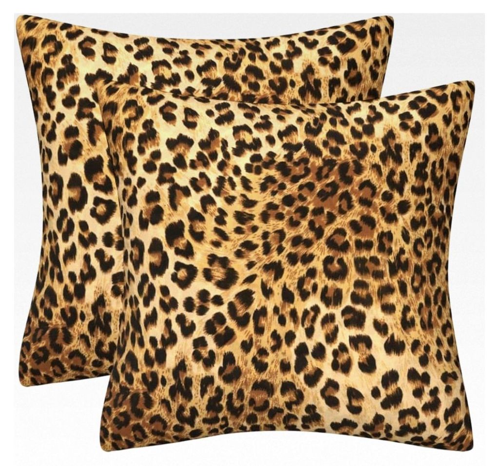 Kissenbezug mit Leopardenmuster 45x45cm für Wohnraumdekoration