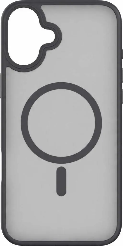 Coque iPhone 16 Plus noir Spacecase - Dos Anti-Rayures et Aimants Mag