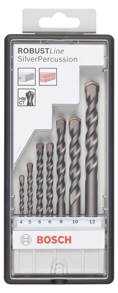 Bosch Accessories 2607010545 Zestaw wierteł krętych do Zdjęcie produktu 