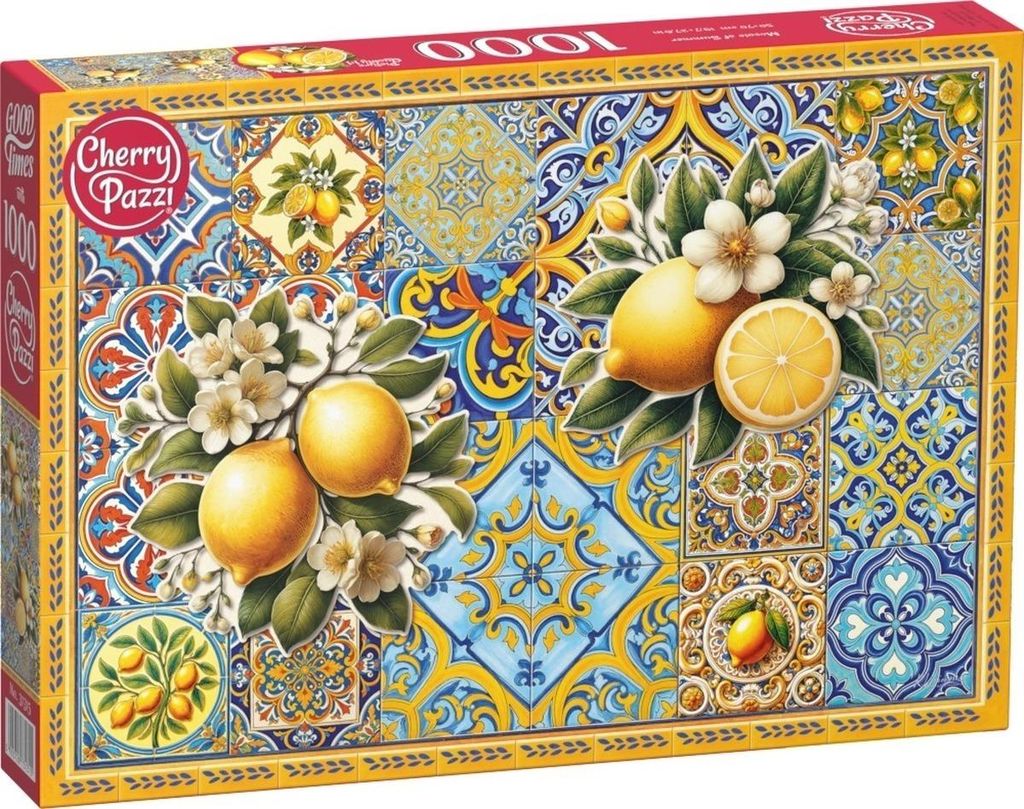 CHERRY PAZZI Puzzel Mozaïek, 1000 stukjes Productafbeelding 