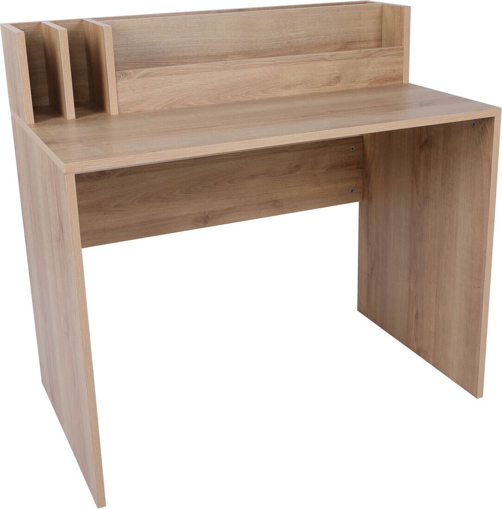 Skye Decor, Delhi, Schreibtisch, Eiche, 100 % MELAMINBESCHICHTETE SPANPLATTEN, 100 x 105 x 60 cm