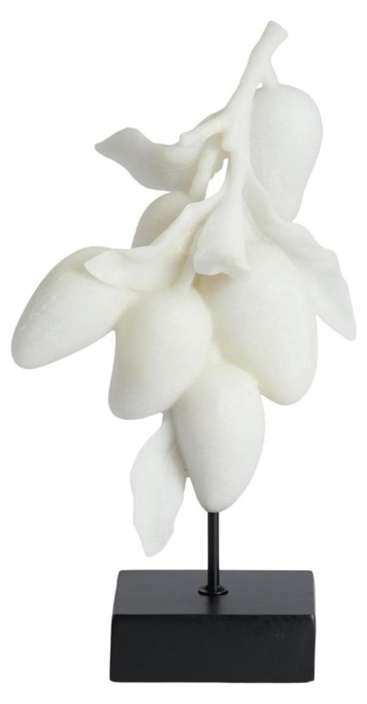Light & Living - Ornament MANGO - Weiß - 23.5x15x43.5 cm