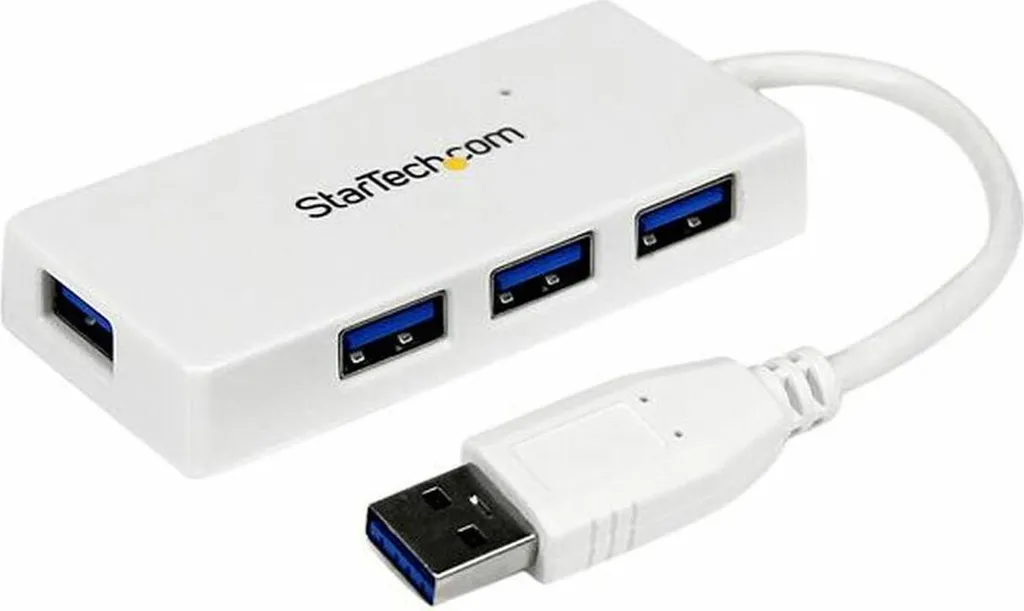 Hub USB 3.0 StarTech ST4300MINU3W: 4 Porte SuperSpeed per Laptop e PC