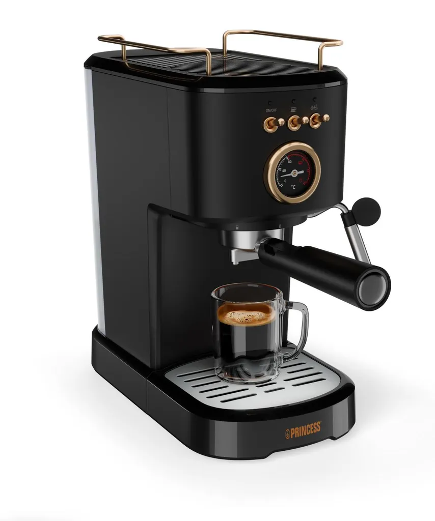 Cafetière espresso semi-automatique Princess 249417 pour un café maison