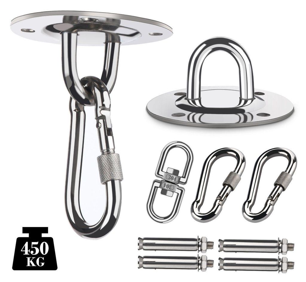 Deckenhaken ohne bohren Metallhaken Premium SUS 304 Produktbild 