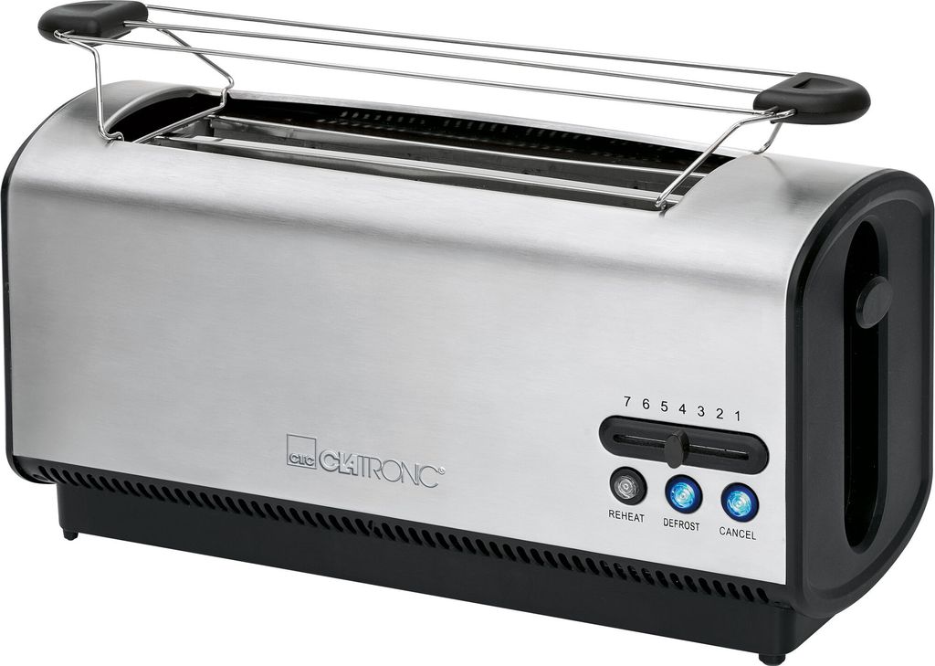 Topinkovač Clatronic TA 3687 inox se 4 plátky a dlouhou Obrázek produktu 