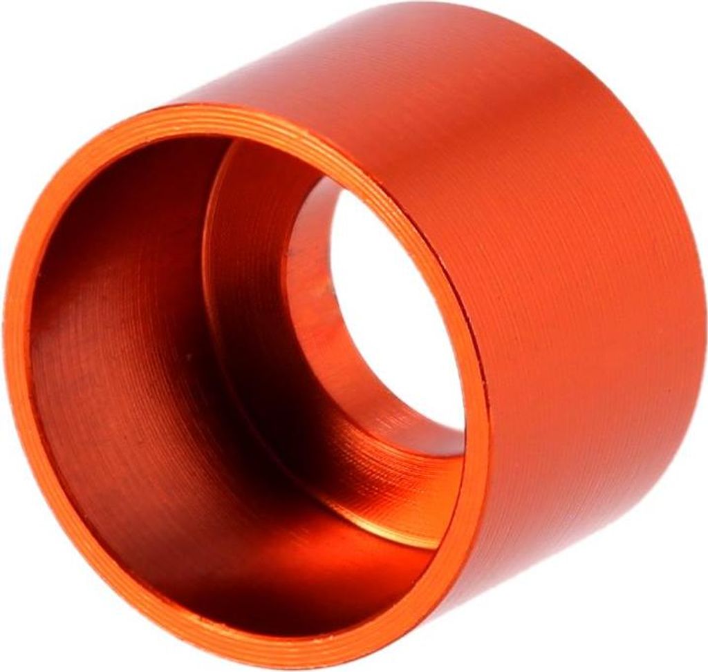 CNC Hülse für Zylinderkopfschraube M8, Orange eloxiert