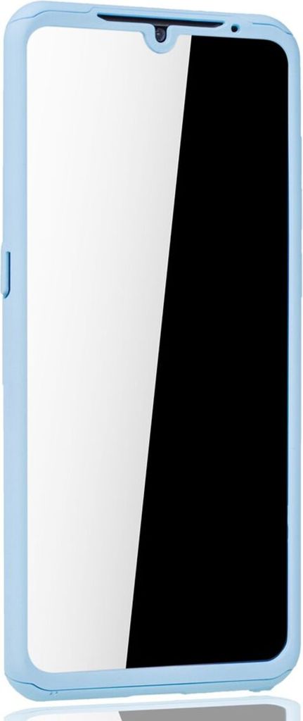 Handyhülle Schutzhülle für Xiaomi Mi 9 Full Case Cover Displayschutz 360 Blau