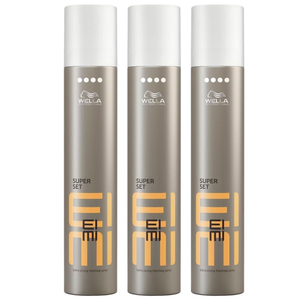 Wella EIMI Super Set Finishing Haarspray 3 x 500 ml Extra Produktbild 