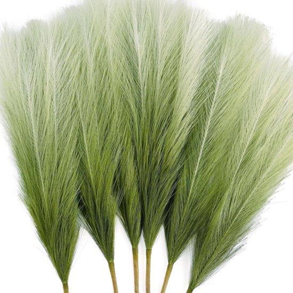 Pampasgras-Stengel-Boho-Decor - 45 cm - Saliegroen