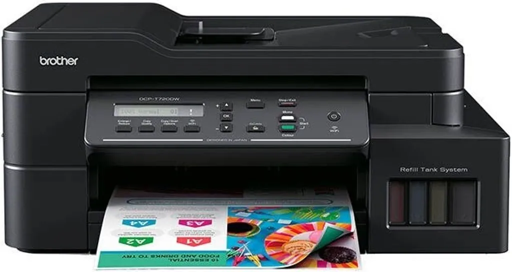 Brother DCP-T720DW Imprimante Jet d'Encre 3-en-1 Recto-Verso Wi-Fi