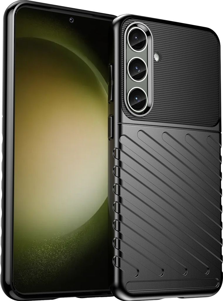 Mobigear Groove  Samsung Galaxy S24 Plus Hülle Flexibles Produktbild 