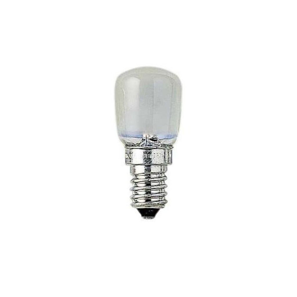 A clear, professional studio shot of a small light bulb against a white background.