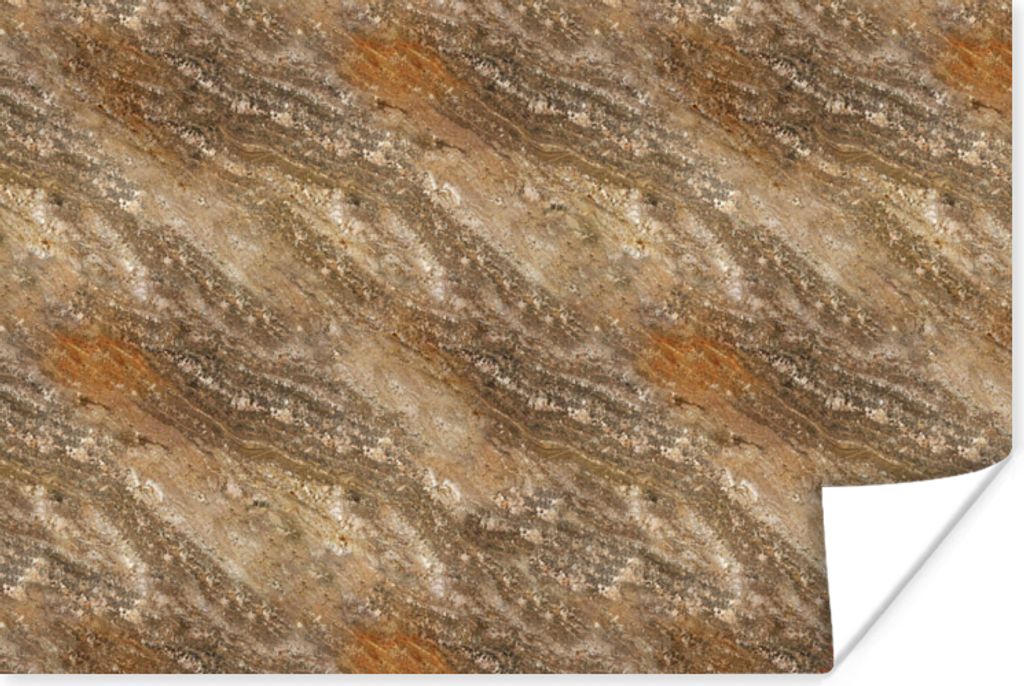 MuchoWow Poster Muster - Granit - Stein 90x60 cm - Schlafzimmer