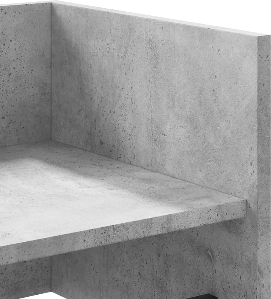 Scaffale a Muro Maison Exclusive Grigio Cemento 70,5cm | Design Moderno - 7