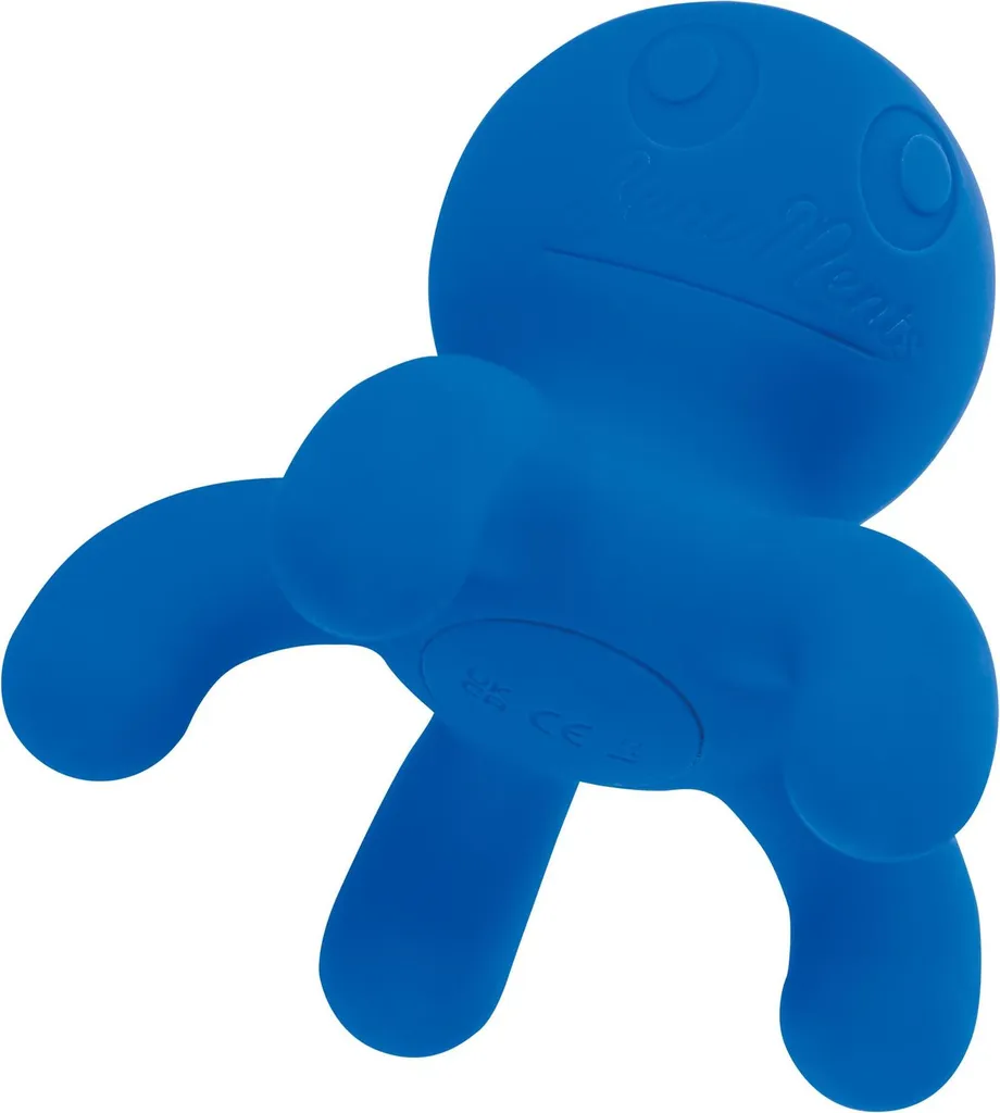 Appareil de massage bleu BeauMents Polypos avec picots de pression doux - 3