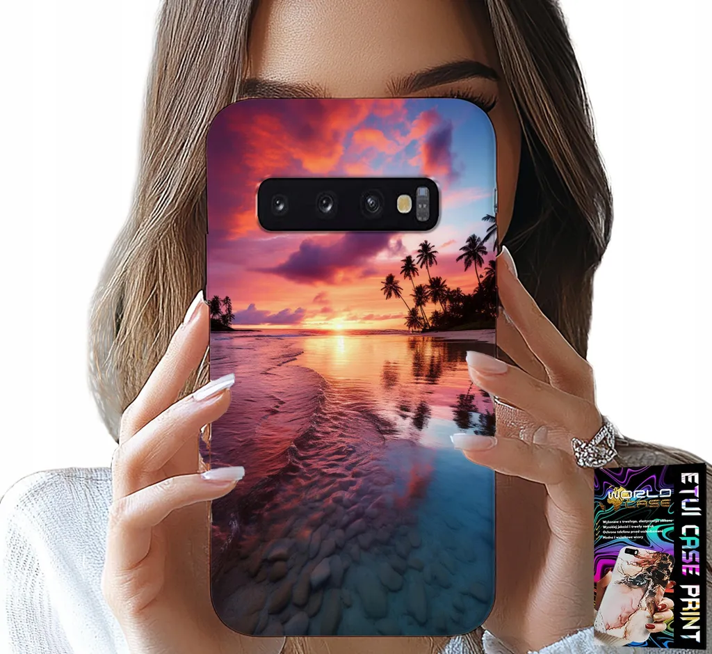 Protezione Samsung Galaxy S10 Isola Bella + Pellicola Schermo Omaggio