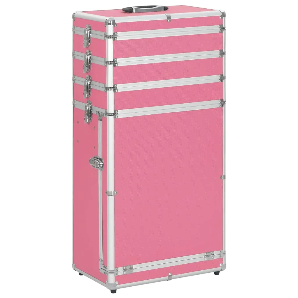 Acquista Astuccio per Cosmetici Alluminio Rosa The Living Store Online