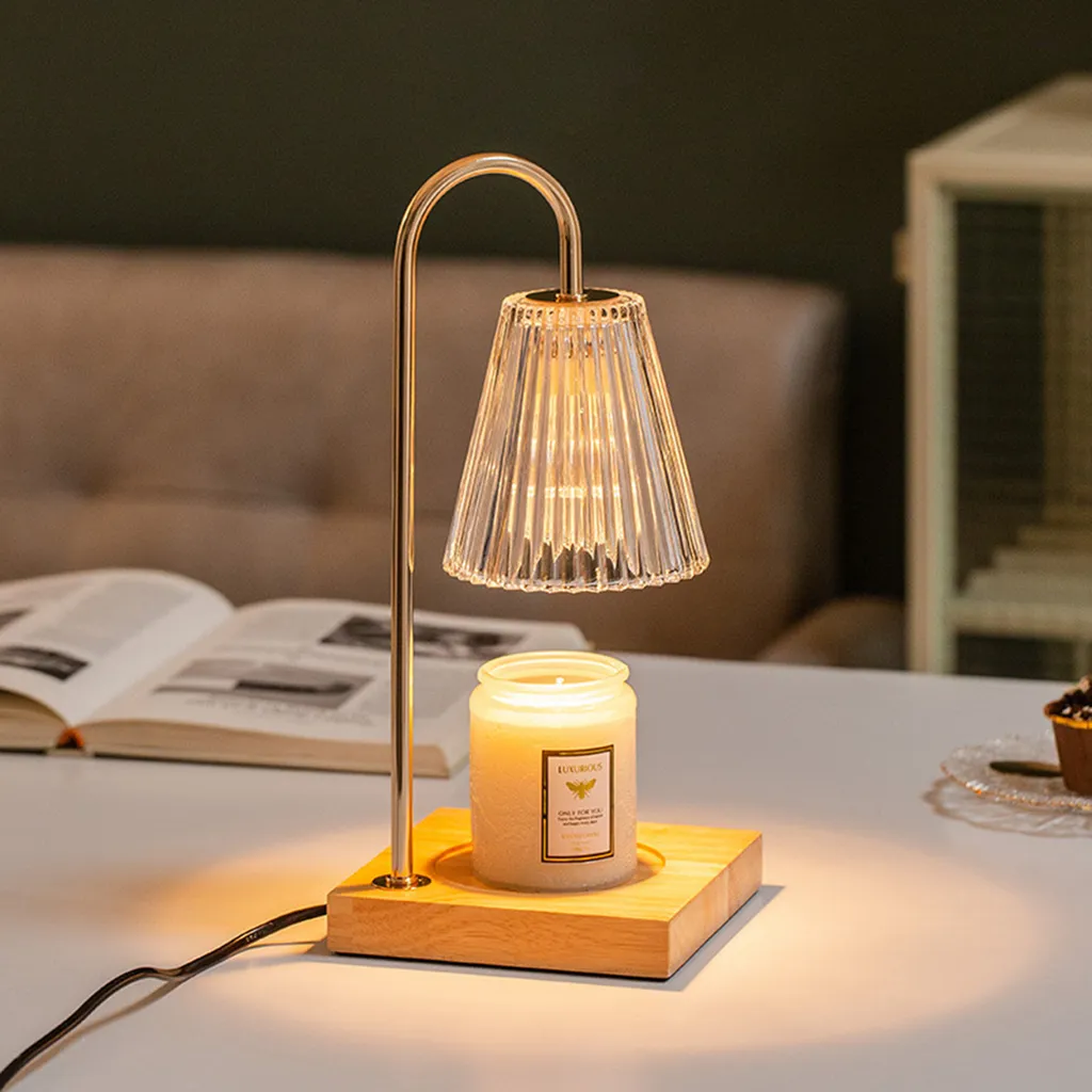 Lampe chauffe-bougie pour chambre à coucher avec programmation auto - 2