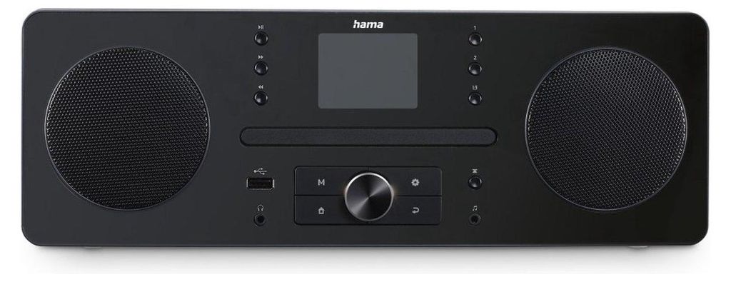 Hama DIR1570CBT, 2,85 kg, Schwarz, Grau, Tragbarer Produktbild 
