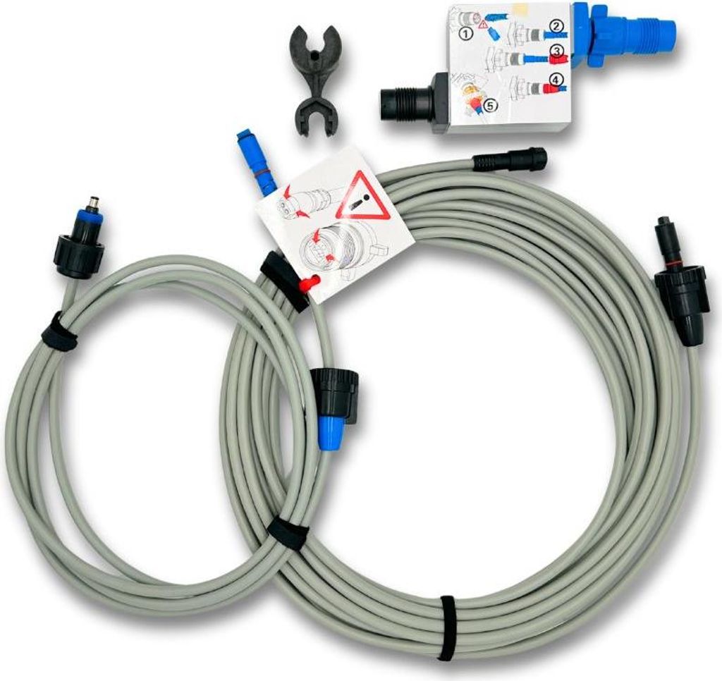 Schwimmkabel 13 m und 3 m Drehgelenk Meranus Power 4.0 Produktbild 
