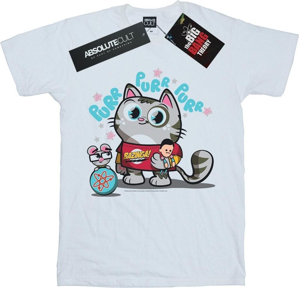The Big Bang Theory - "Bazinga" T-Shirt für Herren BI13275 (XL) (Weiß)