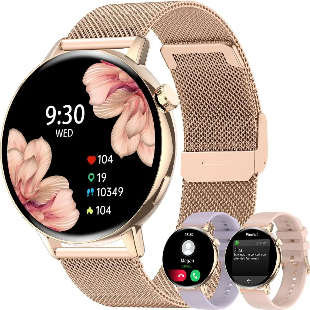 Orologio Sportivo Donna Fitness Tracker con Cardio e Cronometro HD
