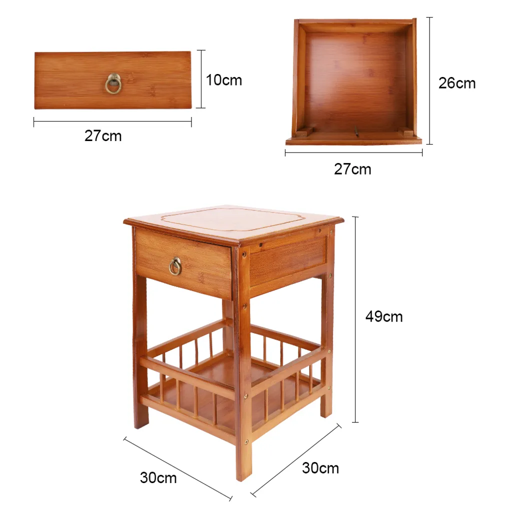Table de chevet idéale pour optimiser le rangement dans la chambre