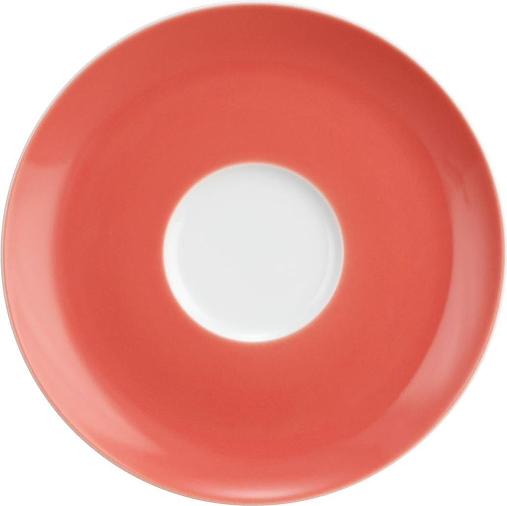 Seltmann Weiden Liberty Pure Colors flamingo red Kombi-Untertasse groß 16,5 cm