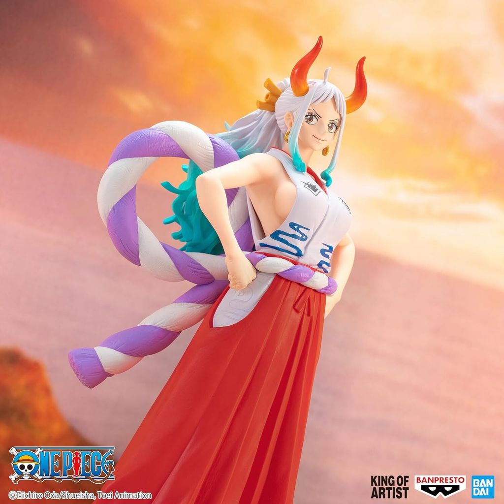 BANPRESTO - 鷹我 Figurka One Piece K&#246 nig of Artis Yamato 22 cm Pionki