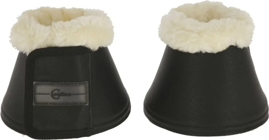Cloches pour Chevaux XL Pelisa Noir Idéales pour l'Obstacle et le CSO