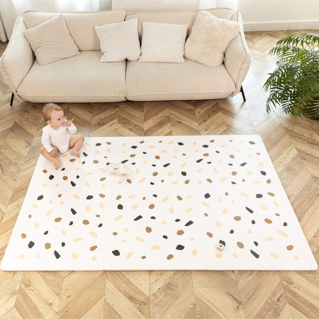 Hakuna Matte große Puzzlematte für Babys «Konfetti» 1,8x1,2m
