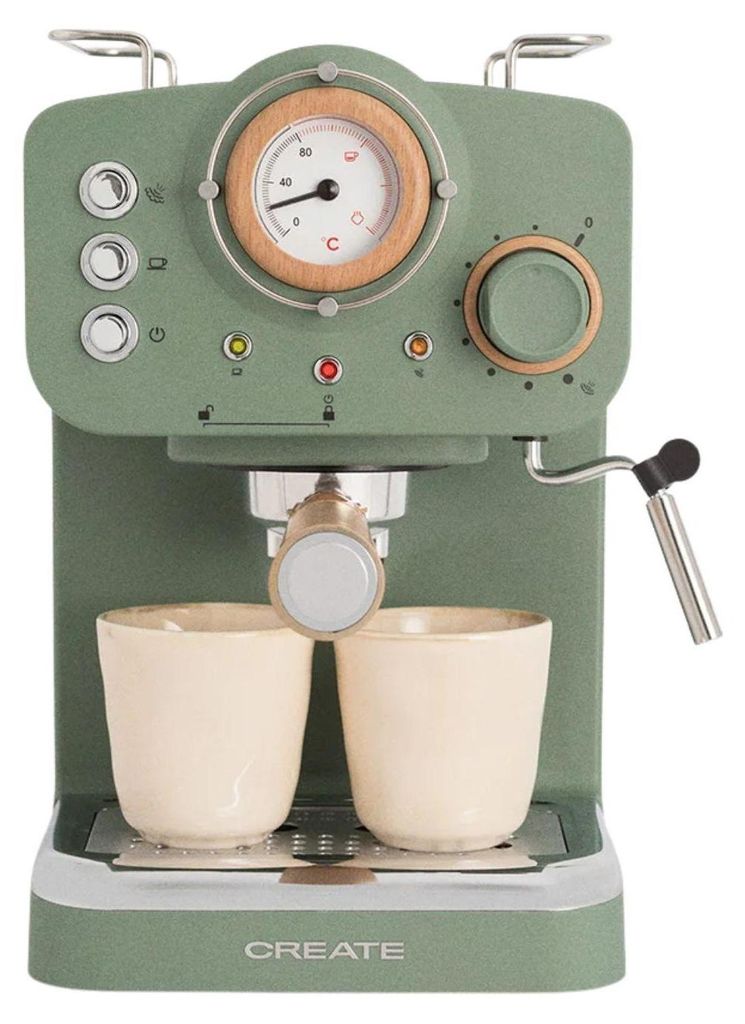 CREATE Thera Retro cob Espressomaschine mattgrün Produktbild 