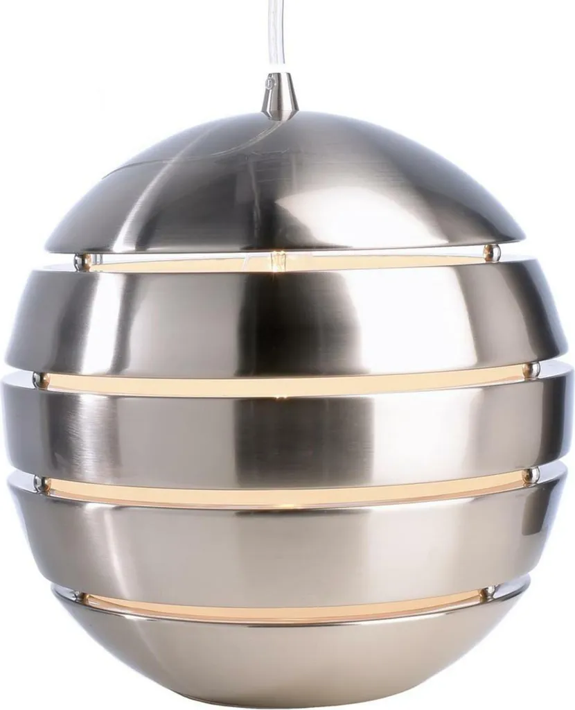 Suspension Ankaa 280 Acier : Éclairage Stable pour Plafonds Hauts E27 - 4