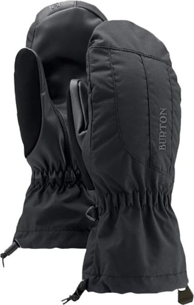Burton Womens Profile Mittens True Black M