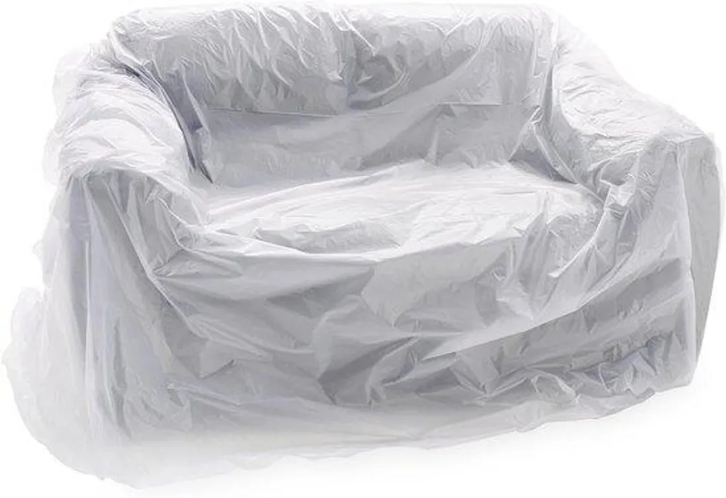 Housse de protection canapé 3 places - Stoek Gris pour salon et séjour