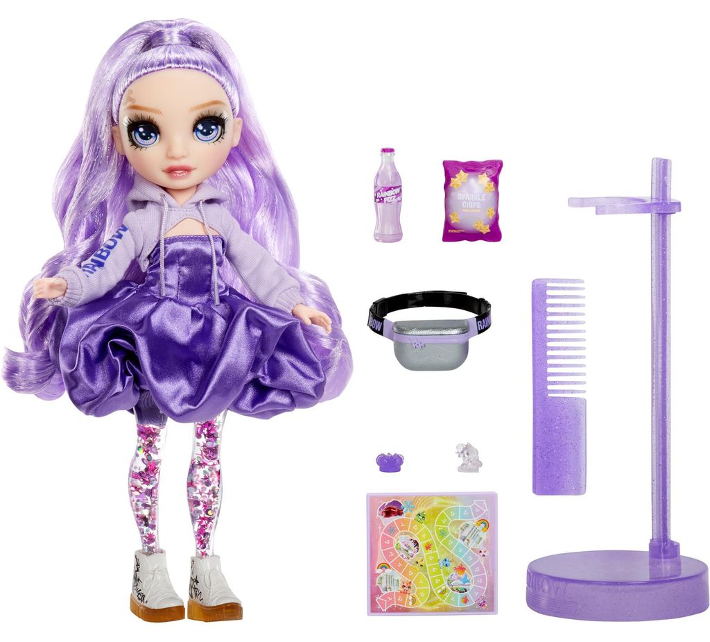 Rainbow High Rainbow High Sparkle & Shine Fashion Doll - Viola
