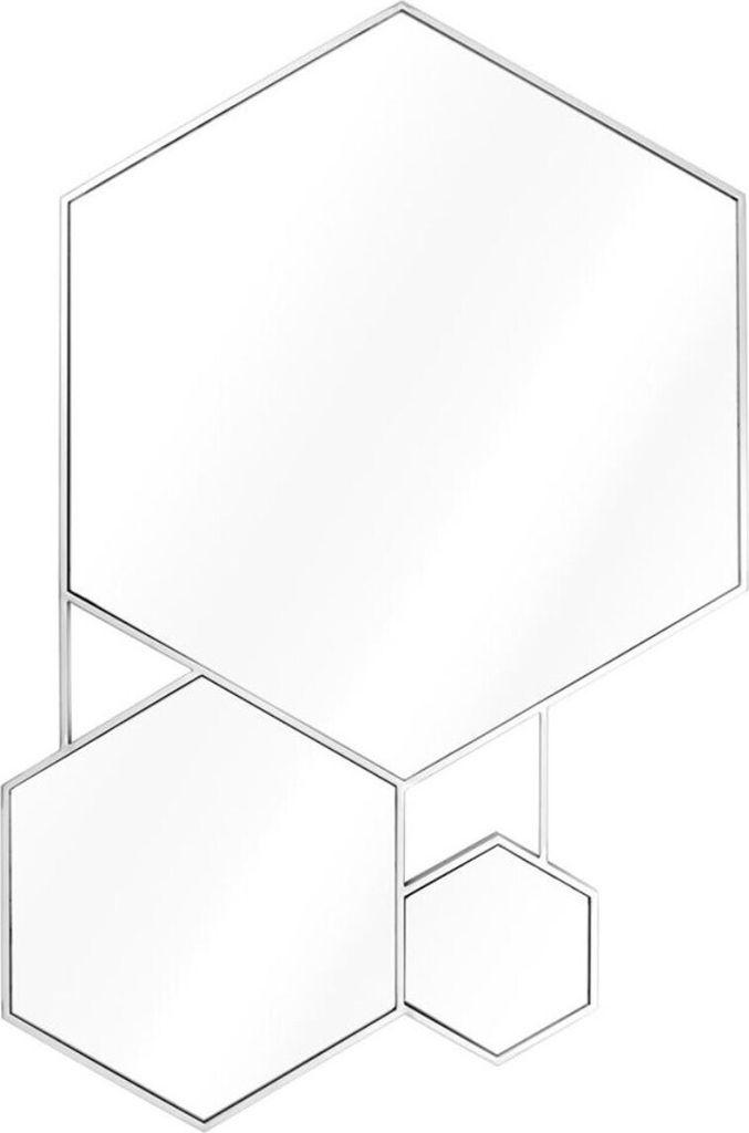 Casa Padrino Luxus Spiegel Silber 87 x H. 132 cm - Wohnzimmerspiegel