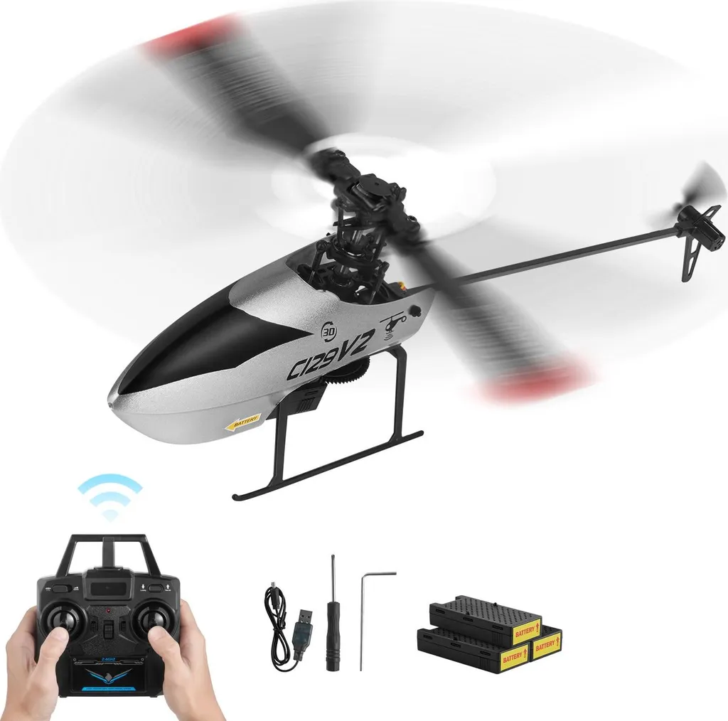 Hélicoptère télécommandé stable antichoc pour éviter les casses