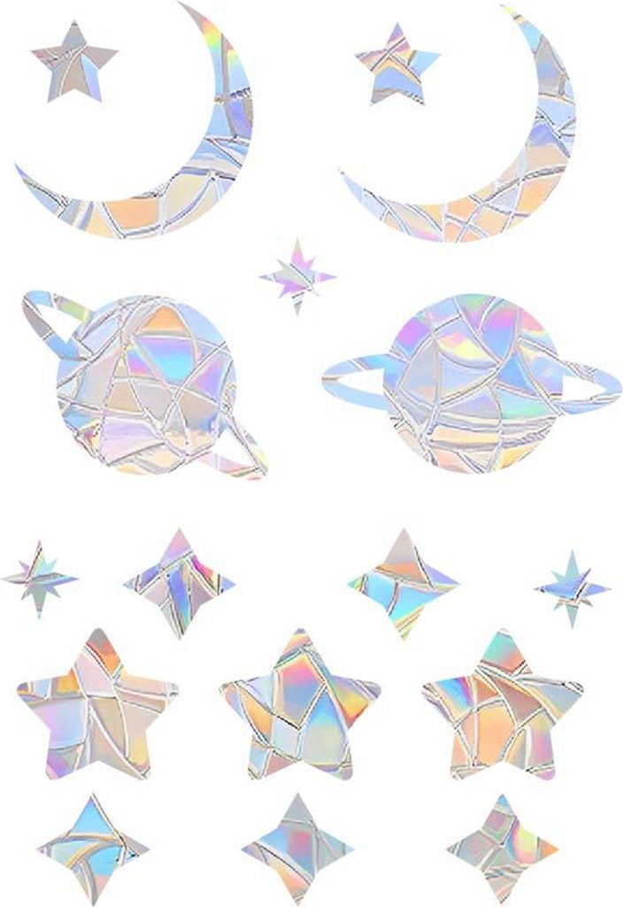 1 Blatt Sonnenfänger Fensteraufkleber Wasserdicht PVC Buntes Regenbogenprisma Antikollisions-Vogelalarm Statischer Schaufensterglas-Dekorationsauf...