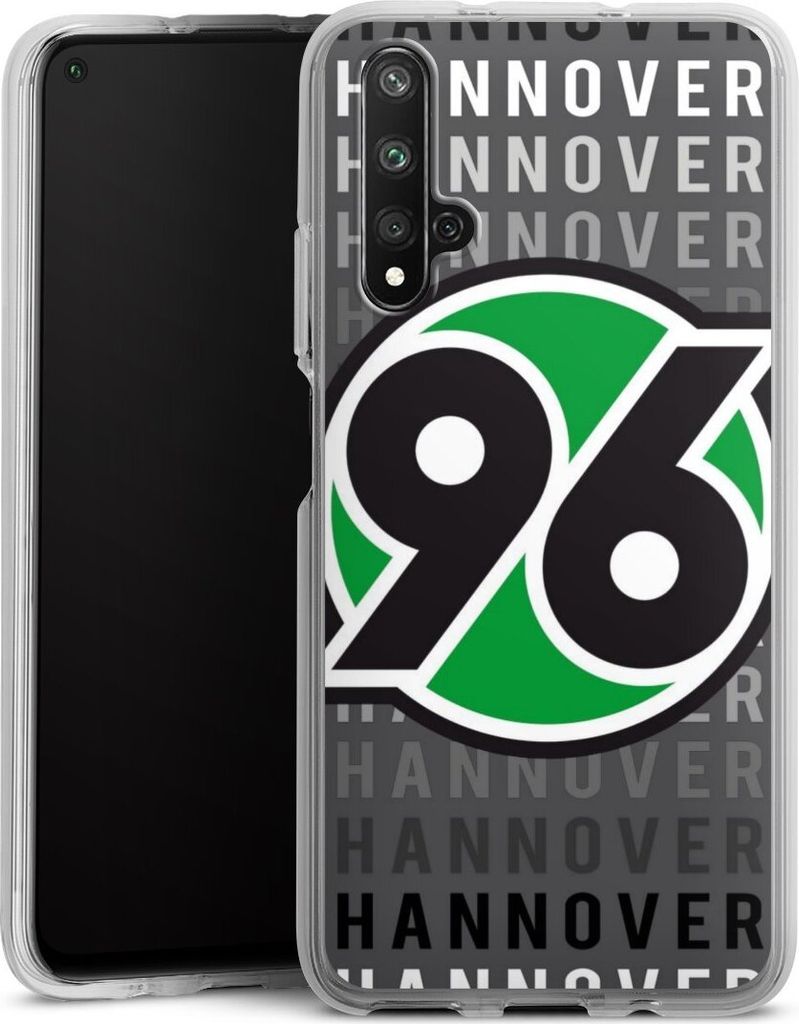 DeinDesign Handyhülle für Huawei Nova 5T Silikon Hülle Case Smartphone Schutzhülle H96 Hannover 96 Offizielles Lizenzprodukt