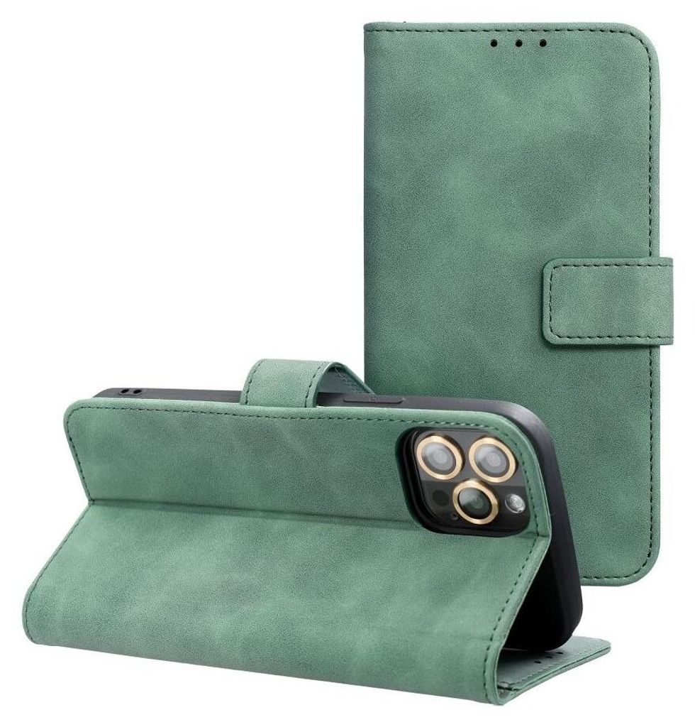 Tender Leder Tasche für XIAOMI Redmi Note 15 Pro 5G Grün Handyhülle Rundum