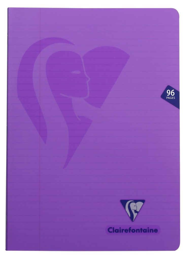 Clairefontaine Mimesys Heft A4 48 Bl lin+R sort