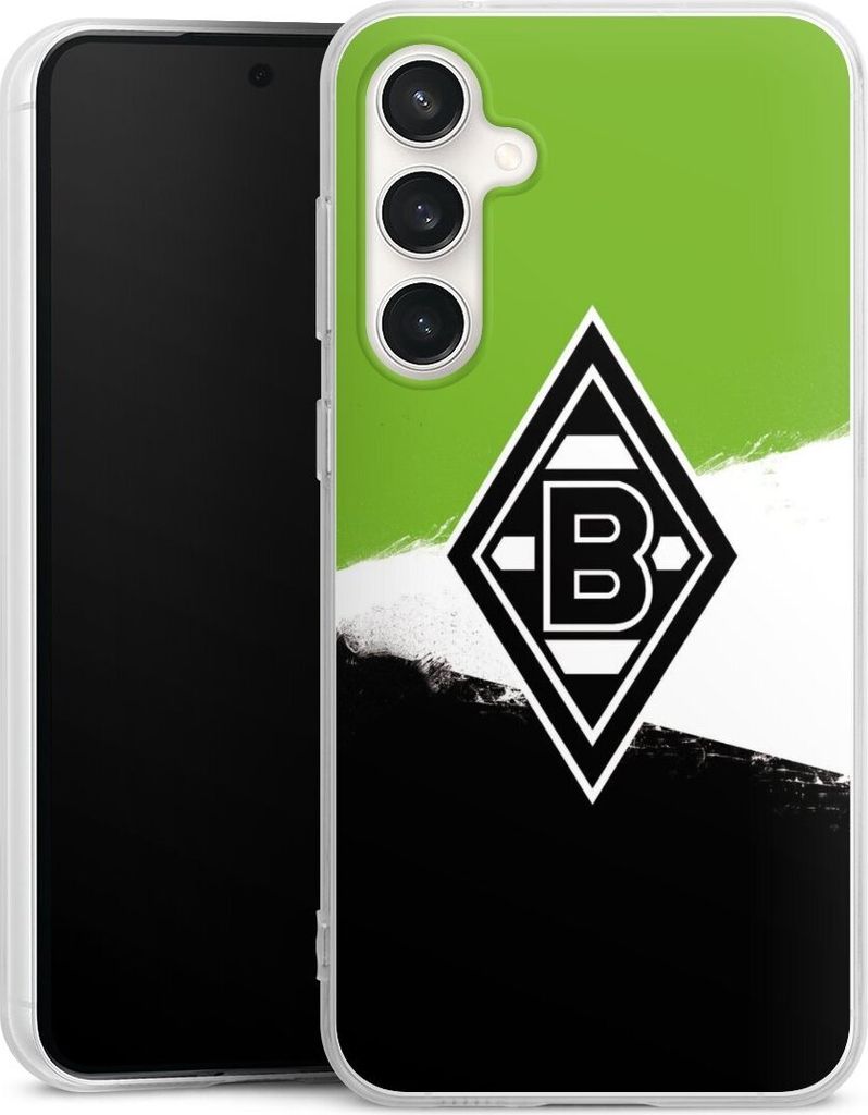 DeinDesign Handyhülle für Samsung Galaxy S23 FE Silikon Hülle Case Smartphone Schutzhülle Borussia Mönchengladbach Offizielles Lizenzprodukt BMG