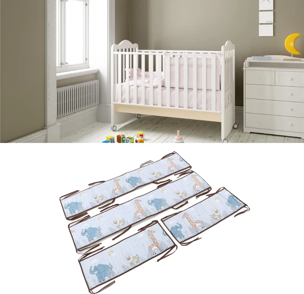 Rembourrage de lit bébé anti-choc pour protéger les nuits de votre enfant