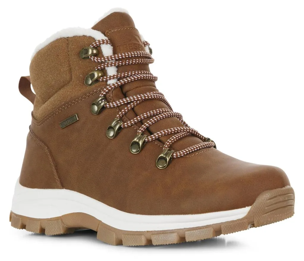 Bottes Femme Marron Clair anti-fatigue - Marche Sans Douleur Blair