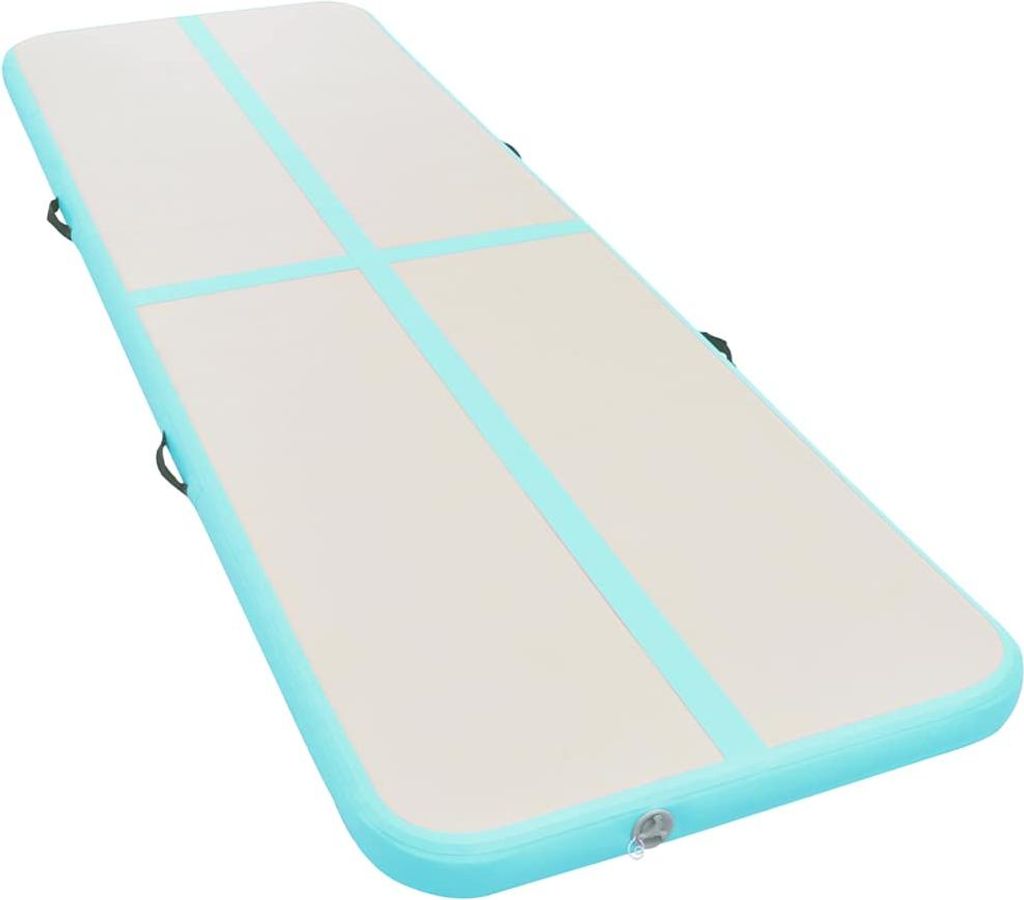 vidaXL Nafukovací gymnastický vankúš s pumpou 500x100x10 cm Obrázok produktu 