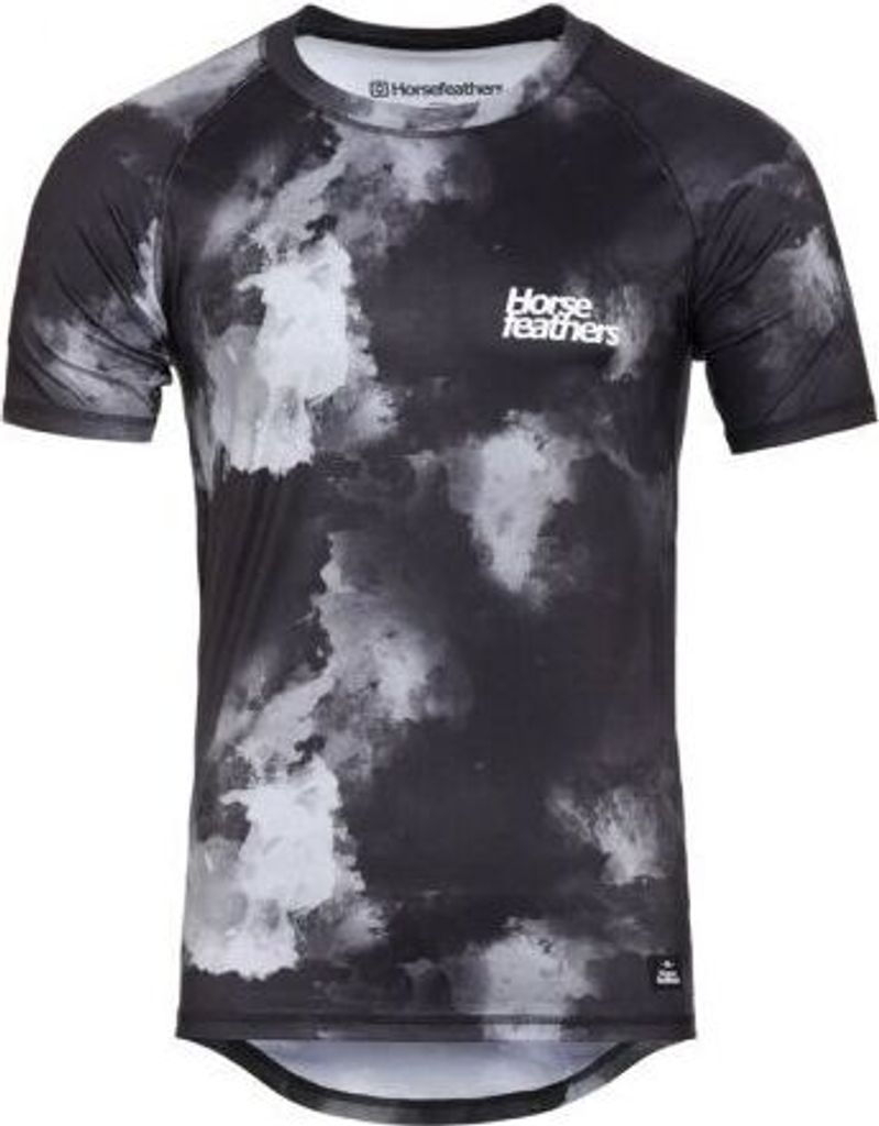 THERMO-T-SHIRT HORSEFEATHERS HART - schwarz - XL